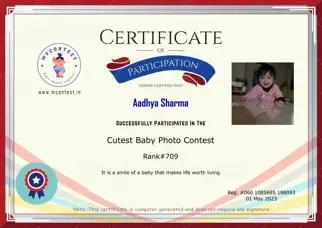 Certificate Preview