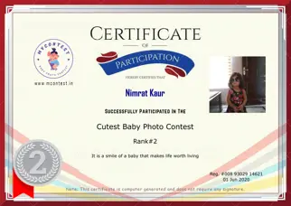 Certificate Preview