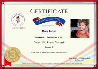 Certificate Preview