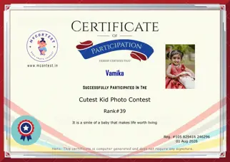 Certificate Preview