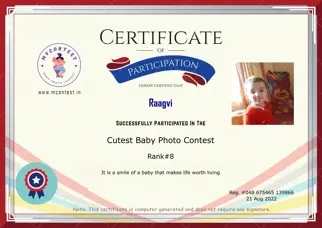 Certificate Preview