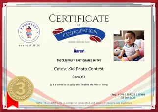 Certificate Preview