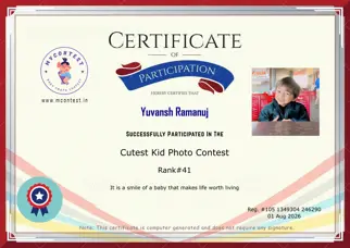 Certificate Preview