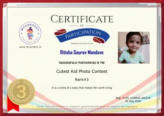 Certificate Preview