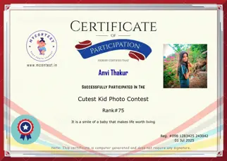 Certificate Preview