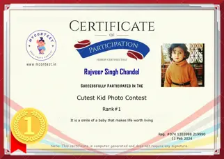 Certificate Preview