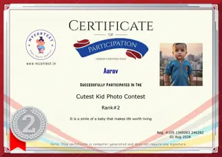 Certificate Preview