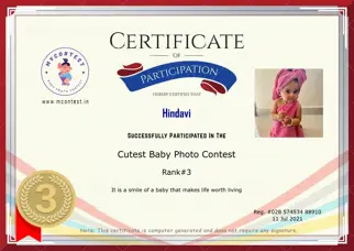 Certificate Preview