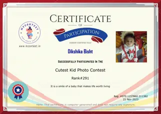 Certificate Preview