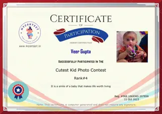 Certificate Preview