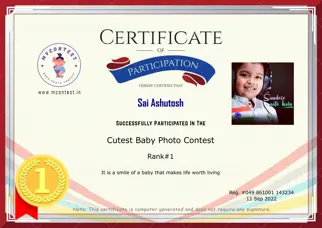 Certificate Preview