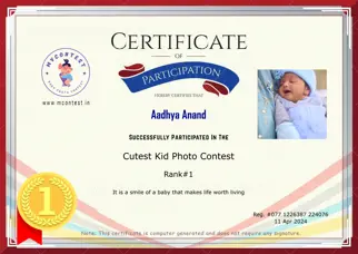 Certificate Preview