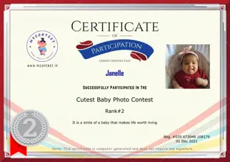 Certificate Preview