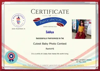 Certificate Preview