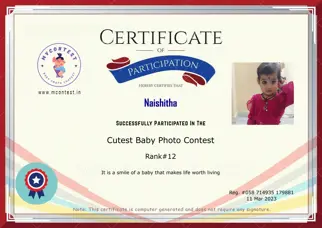 Certificate Preview