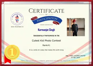 Certificate Preview