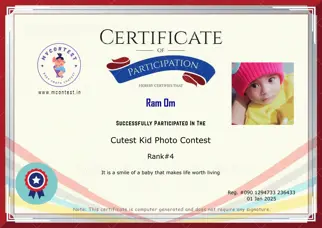 Certificate Preview