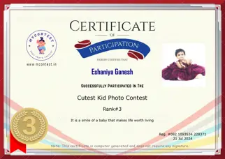 Certificate Preview