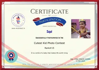 Certificate Preview