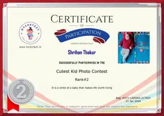 Certificate Preview