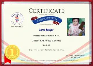 Certificate Preview