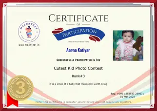 Certificate Preview
