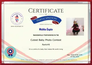 Certificate Preview