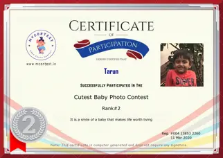 Certificate Preview