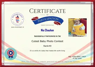 Certificate Preview