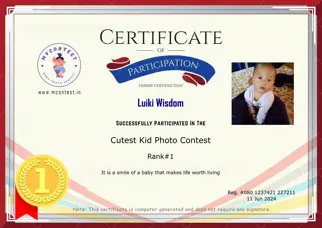 Certificate Preview
