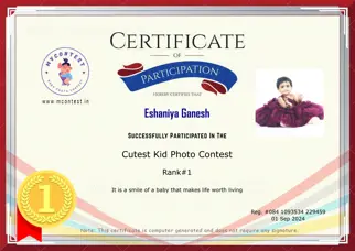 Certificate Preview