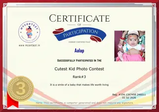 Certificate Preview