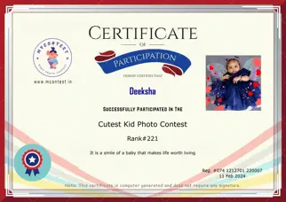 Certificate Preview
