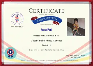 Certificate Preview