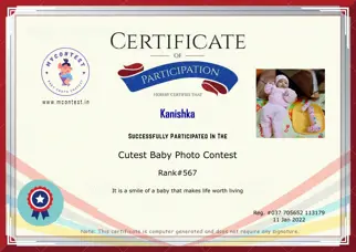 Certificate Preview