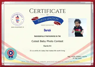 Certificate Preview