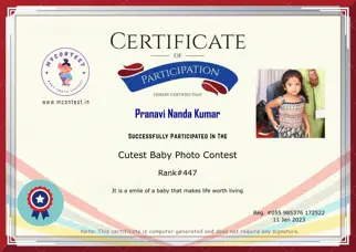Certificate Preview