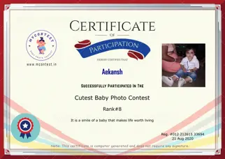 Certificate Preview