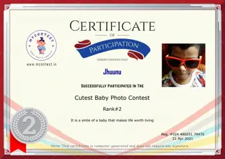 Certificate Preview
