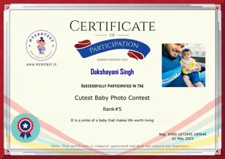 Certificate Preview
