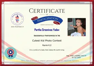Certificate Preview