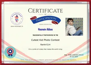 Certificate Preview