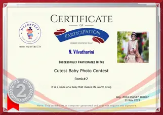 Certificate Preview