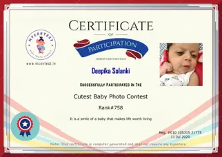 Certificate Preview