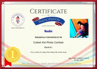 Certificate Preview