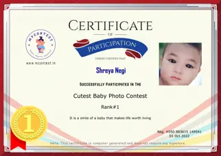 Certificate Preview