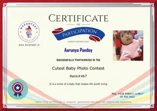 Certificate Preview