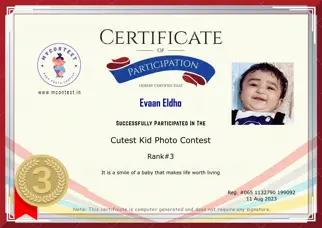 Certificate Preview