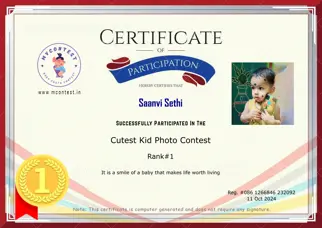 Certificate Preview