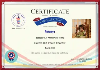 Certificate Preview